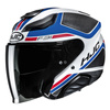 Kask otwarty HJC F31 CERON BLACK/WHITE czarny biały