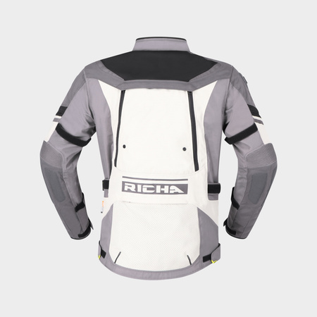 Kurtka tekstylna RICHA INFINITY 2 ADVENTURE DARK GREY/LIGHT GREY szary