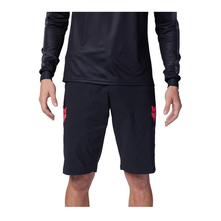 Spodenki rowerowe FOX RANGER RACE BLACK/PINK czarny różowy