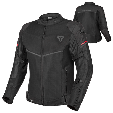 Kurtka tekstylna SECA STREAM EVO BLACK czarny