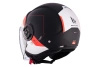 Kask otwarty MT VIALE SV S 68 UNIT MATT RED czarny biały czerwony
