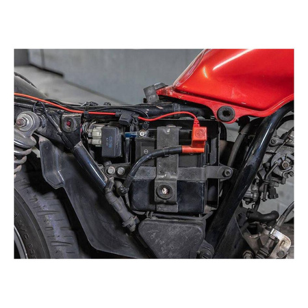 Adapter QUAD LOCK wodoodporny 12V - USB czarny