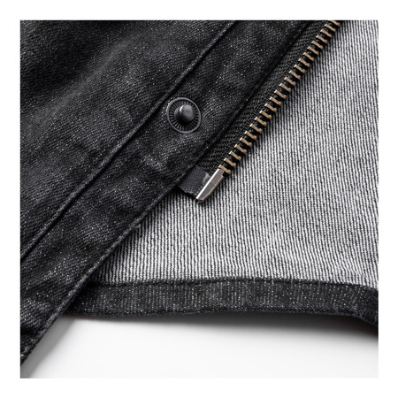 Koszula motocyklowa damska BROGER ALASKA LADY JEANS WASHED BLACK czarny