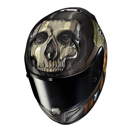 Kask integralny HJC R-PHA-11 GHOST CALL OF DUTY BLACK/BROWN czarny brązowy zielony