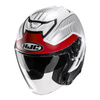 Kask otwarty HJC I31 TEVIS GREY/RED szary czerwony