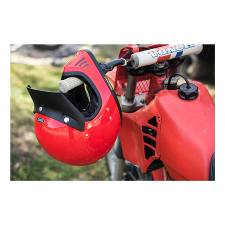 Kask integralny SHOEI EX-Zero SHINE RED czerwony