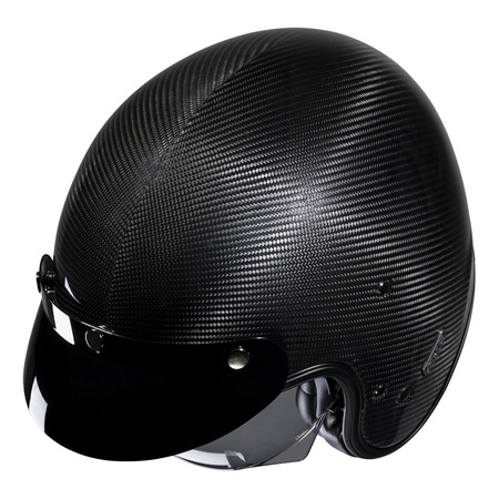 Kask otwarty HJC V31 CARBON BLACK czarny