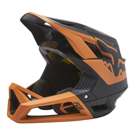 Kask rowerowy FOX PROFRAME TUK BLACK/GOLD czarny złoty