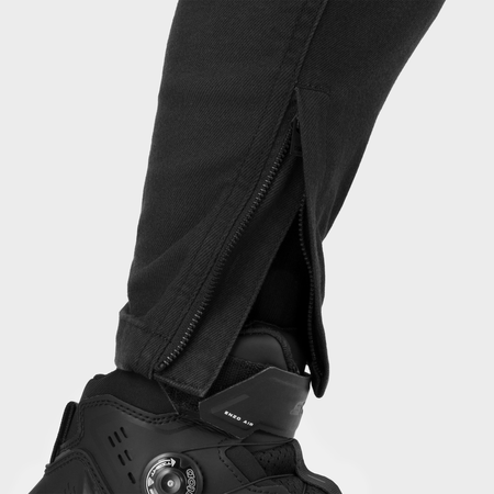 Jeansy motocyklowe damskie SHIMA RECON LADY BLACK czarny