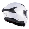 Kask szczękowy AXXIS GHOSTFIGHTER SV SOLID A0 PEARL WHITE GLOSS biały mat