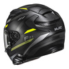 Kask integralny HJC F71 CARBON ESIRA BLACK/YELLOW czarny żółty