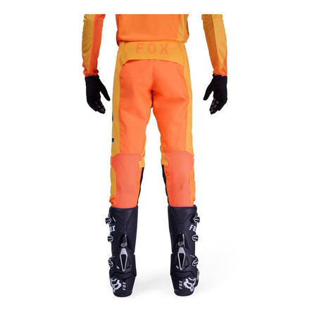 Spodnie cross FOX FLEXAIR FRACTURE TANGERINE pomarańczowy