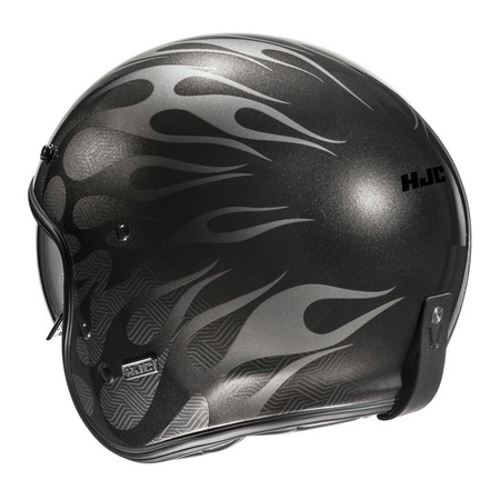 Kask otwarty HJC V31 FIRO BLACK czarny