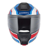 Kask szczękowy SCHUBERTH CONCEPT ECE TRACER BLUE biały niebieski czerwony