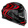 Kask integralny HJC F71 CARBON NEVIO BLACK/RED czarny czerwony