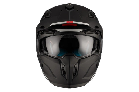 Kask otwarty MT STREETFIGHTER SV S SOLID MATT BLACK czarny mat