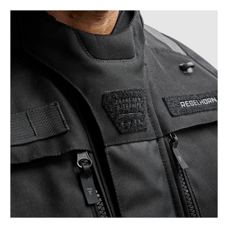 Kurtka tekstylna REBELHORN CUBBY V BLACK czarny