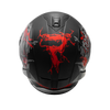 Kask integralny AIROH SPARK 2 CRUZE BLACK GREY MATT czarny szary czerwony