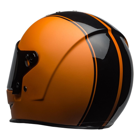 Kask integralny BELL ELIMINATOR RALLY BLACK/METALLIC ORANGE czarny pomarańczowy