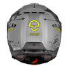 Kask szczękowy SCHUBERTH C5 ECE GLOBE GREY szary czarny żółty fluo