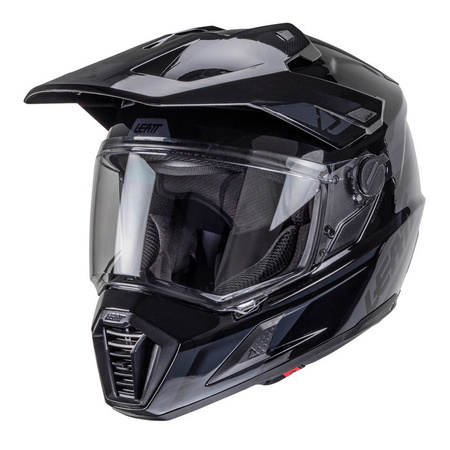 Kask cross z goglami LEATT KIT ADV 8.5 V25 STEALTH czarny