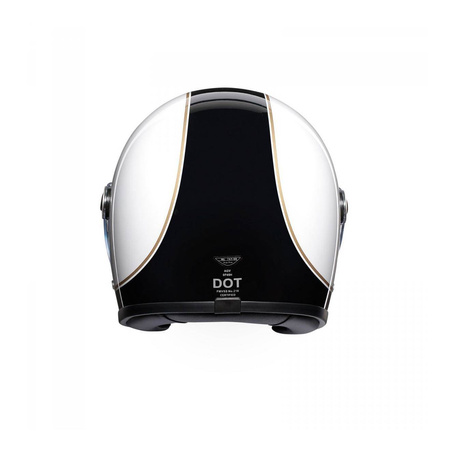 Kask integralny AGV X3000 SUPER BLACK/WHITE biały czarny