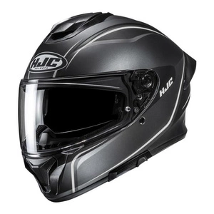 Kask integralny HJC C71 QUEZ BLACK/GREY czarny szary
