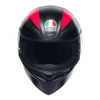 Kask integralny AGV K1 S WARMUP BLACK/PINK czarny różowy