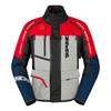 Kurtka tekstylna SPIDI 4 SEASON V3 BLUE/ICE/RED niebieski szary czerwony
