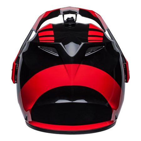 Kask integralny BELL MX-9 ADVENTURE MIPS DASH BLACK/RED czarny czerwony