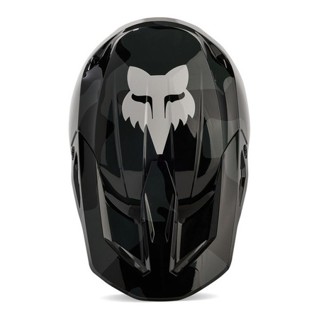 Kask cross FOX V1 BNKR BLACK CAMO czarny szary