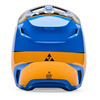 Kask cross FOX V1 COLLECT BLUE niebieski pomarańczowy