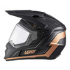 Kask cross z goglami LEATT ADV 7.5 BLACK/BRONZE czarny brązowy