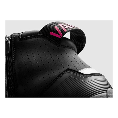 Trampki motocyklowe damskie REBELHORN VANDAL II LADY BLACK/PINK czarny różowy