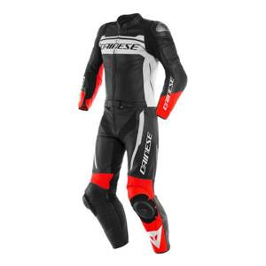 Kombinezon dwuczęściowy DAINESE MISTEL BLACK/WHITE/RED czarny biały czerwony