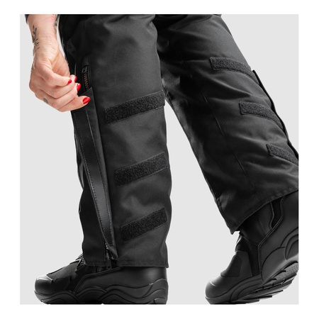 Spodnie tekstylne damskie REBELHORN HIKER IV LADY SHORT BLACK czarny