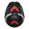 Kask integralny AXXIS FENIX ORK B5 MATT czarny czerwony szary