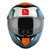 Kask integralny MT THUNDER 4 SV PENTAL MATT PEARL ORANGE pomarańczowy niebieski biały