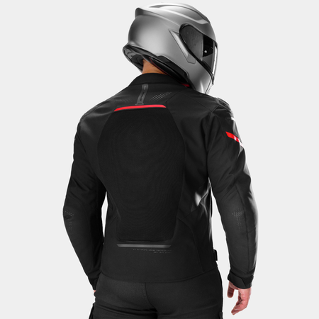 Kurtka tekstylna SHIMA STX AIR G2 RED czarny czerwony
