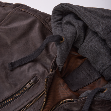 Kurtka skórzana damska REBELHORN IMPALA LADY VINTAGE BROWN brązowy