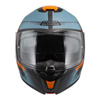 Kask szczękowy NZI COMBI 3 DUO METRIC ANTRACITE BLUE MATT szary niebieski