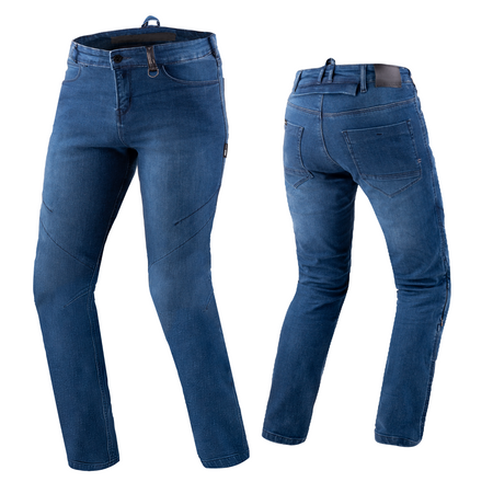 Jeansy motocyklowe SHIMA RIDER BLUE niebieski