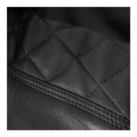 Kurtka skórzana OZONE STRIKER BLACK czarny