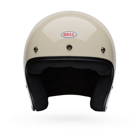 Kask otwarty BELL MAGNUM SOLID VINTAGE WHITE biały