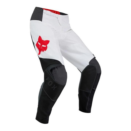 Spodnie cross FOX 180 FLOW WHITE/RED biały czerwony