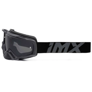 Gogle motocyklowe IMX DUST BLACK MATT SZYBA DARK SMOKE + CLEAR czarny mat