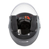 Kask otwarty NZI CIVIC SOLID MATT BLACK czarny mat