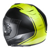 Kask szczękowy HJC I90 DAVAN BLACK/FLO YELLOW czarny żółty fluo