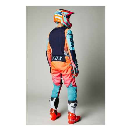 Bluza cross FOX 360 VOKE AQUA niebieski granatowy czerwony fluo różowy