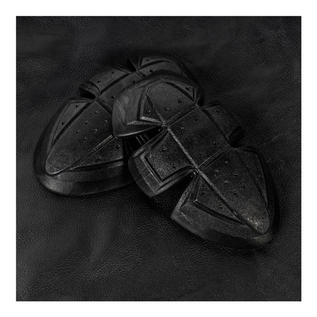 Kurtka skórzana motocyklowa ramoneska OZONE RAMONES czarna